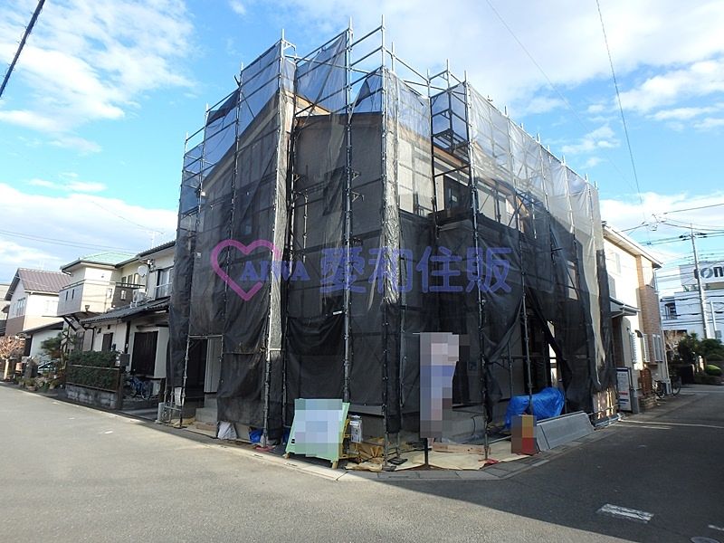 坂戸市塚越新築建売　全1棟　区画整理地内　カースペース2台　4LDK　角地